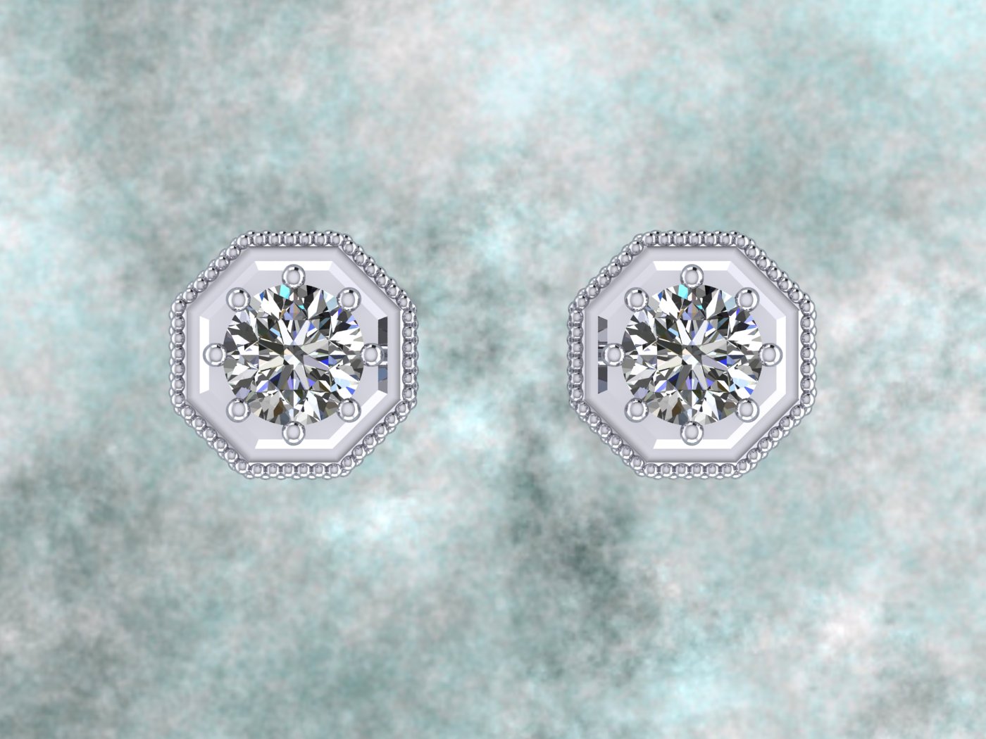 Earrings view 3