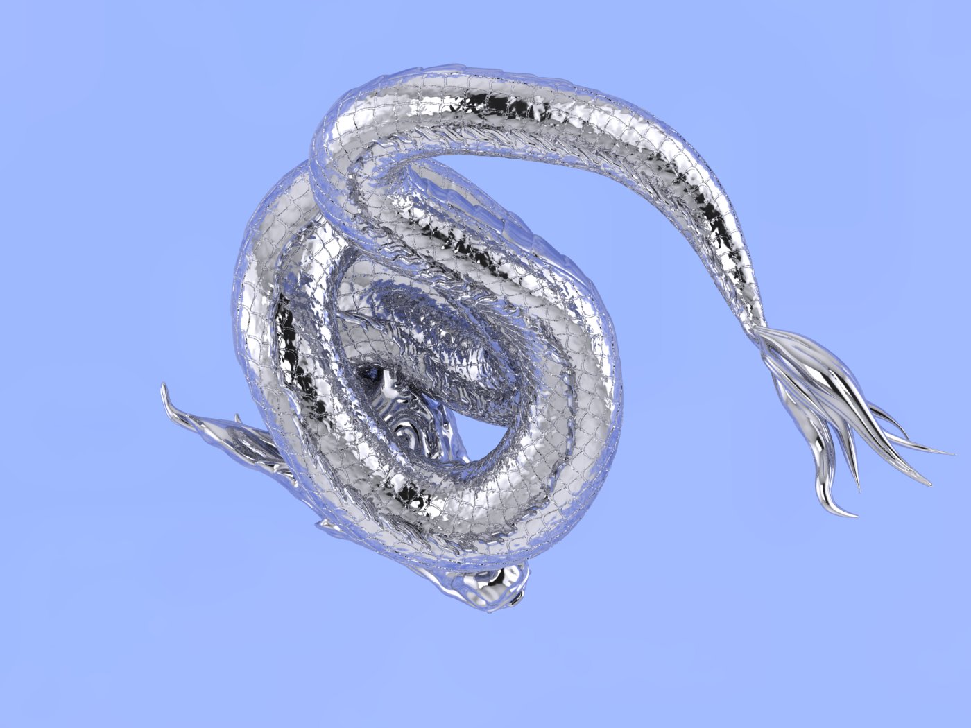 Dragon Pendant view 3