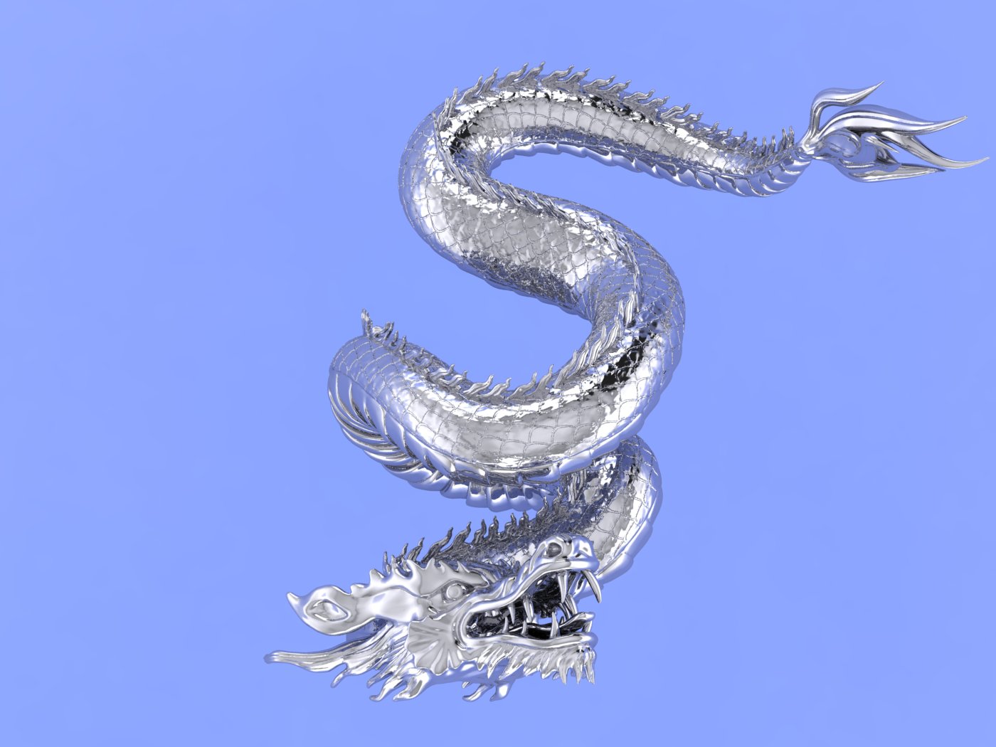 Dragon Pendant view 2