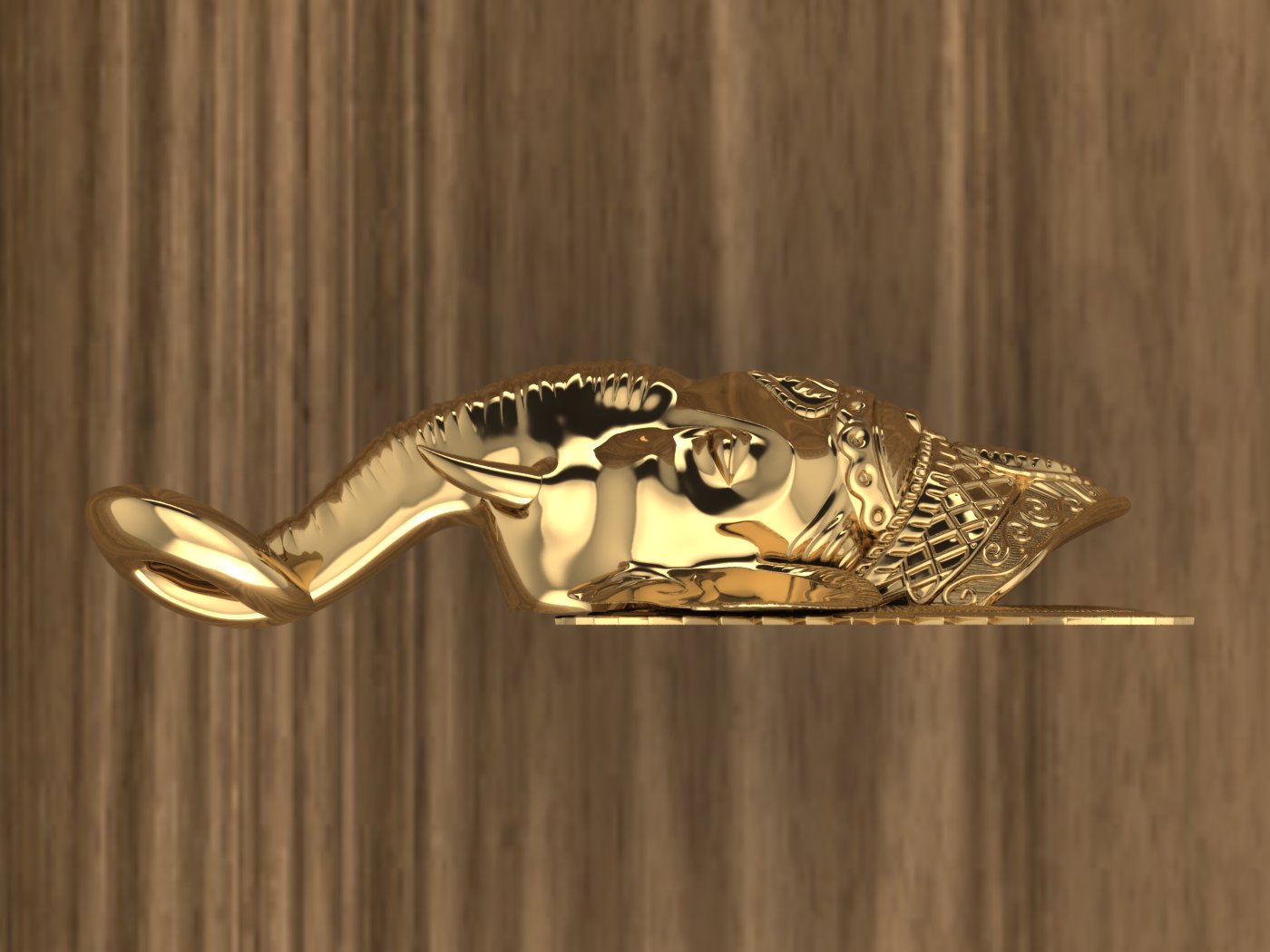 Elephant Pendant view 4