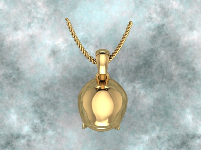 Skull Pendant view 4