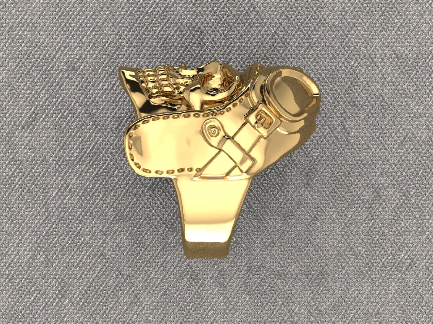 Skull Ring view 4