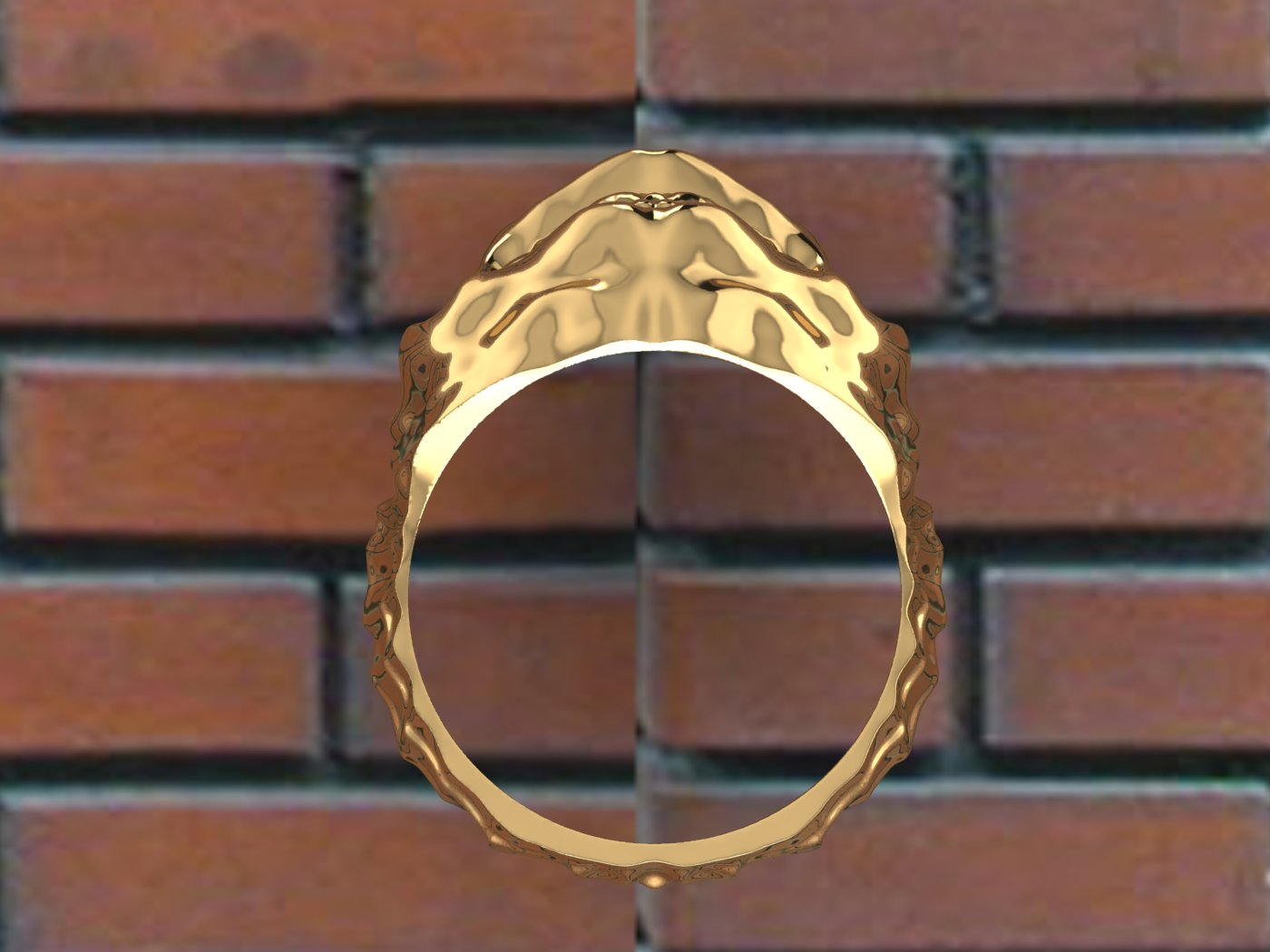 Skull Ring view 3