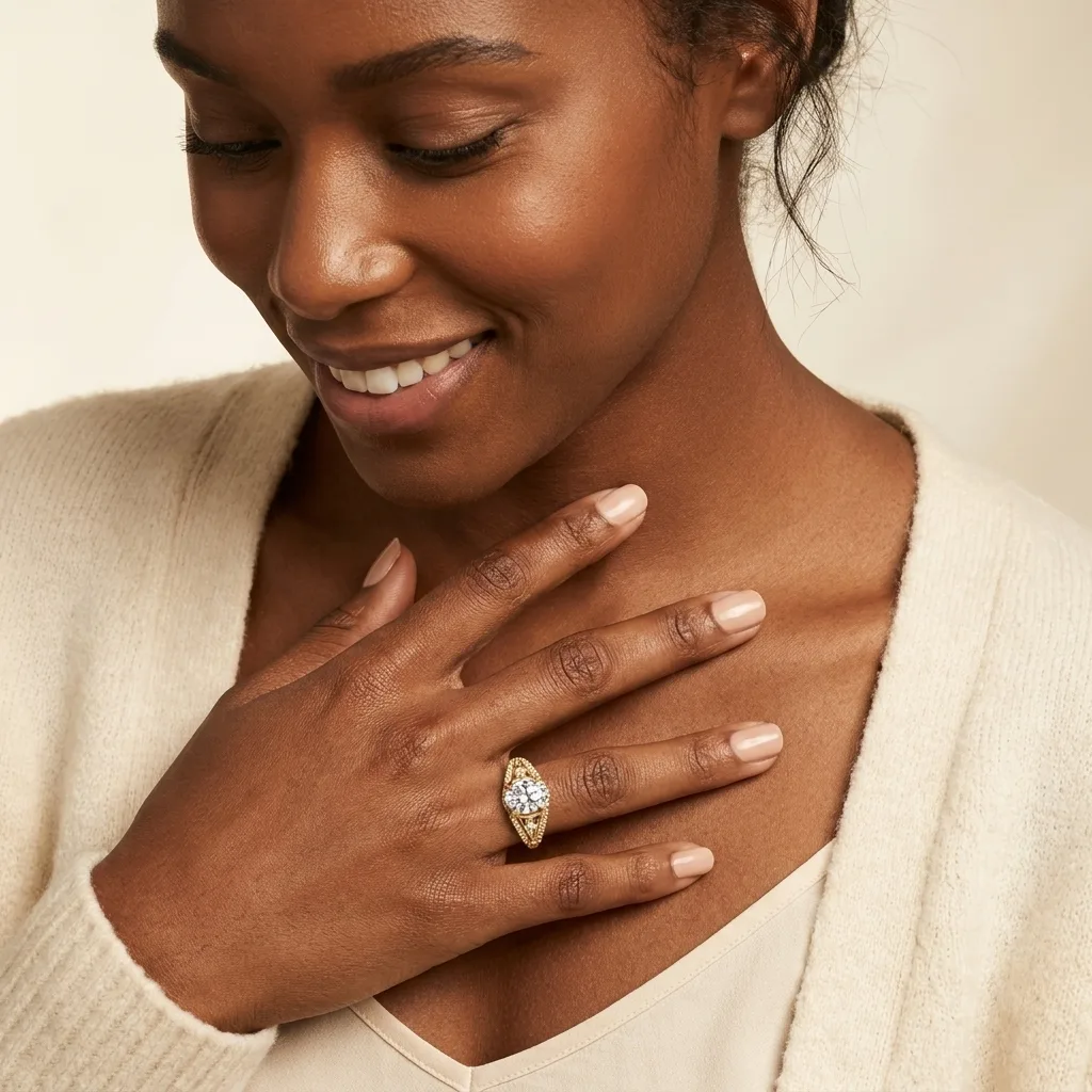 Engagement Ring view 3