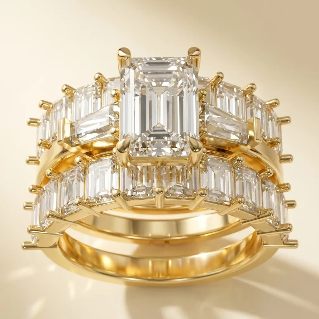 Engagement And Wedding Ring