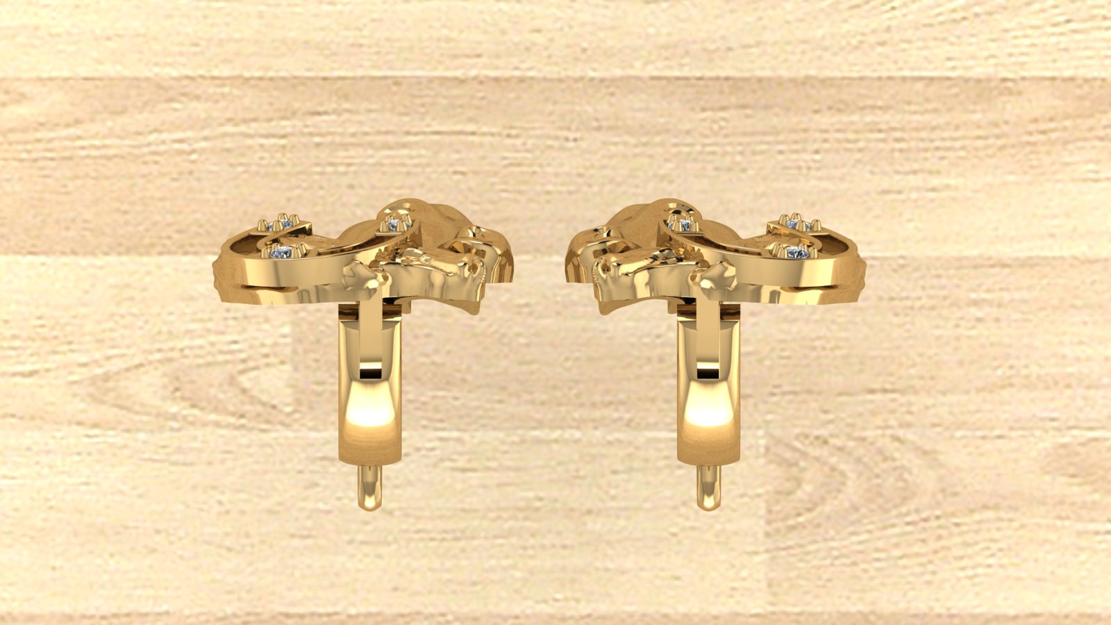 Horse Earrings view 3