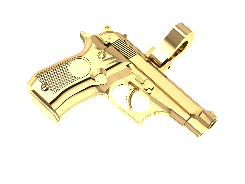 Pistol view 1