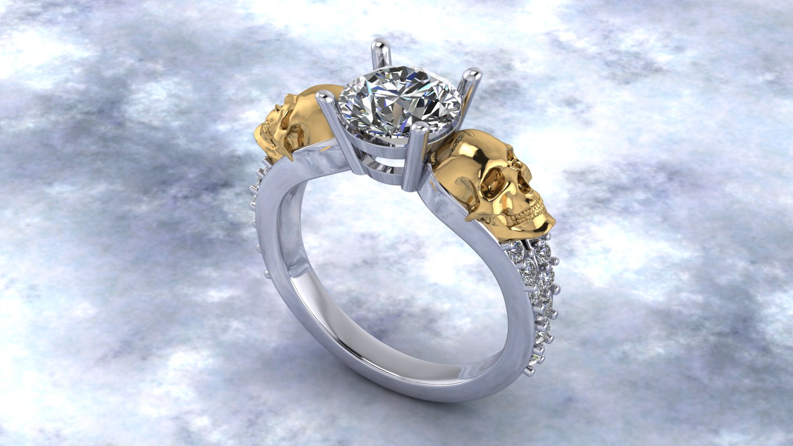 Skull Fancy Ring