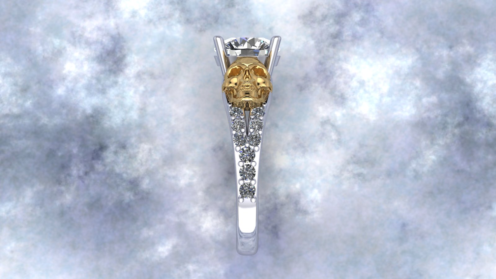 Skull Fancy Ring view 4