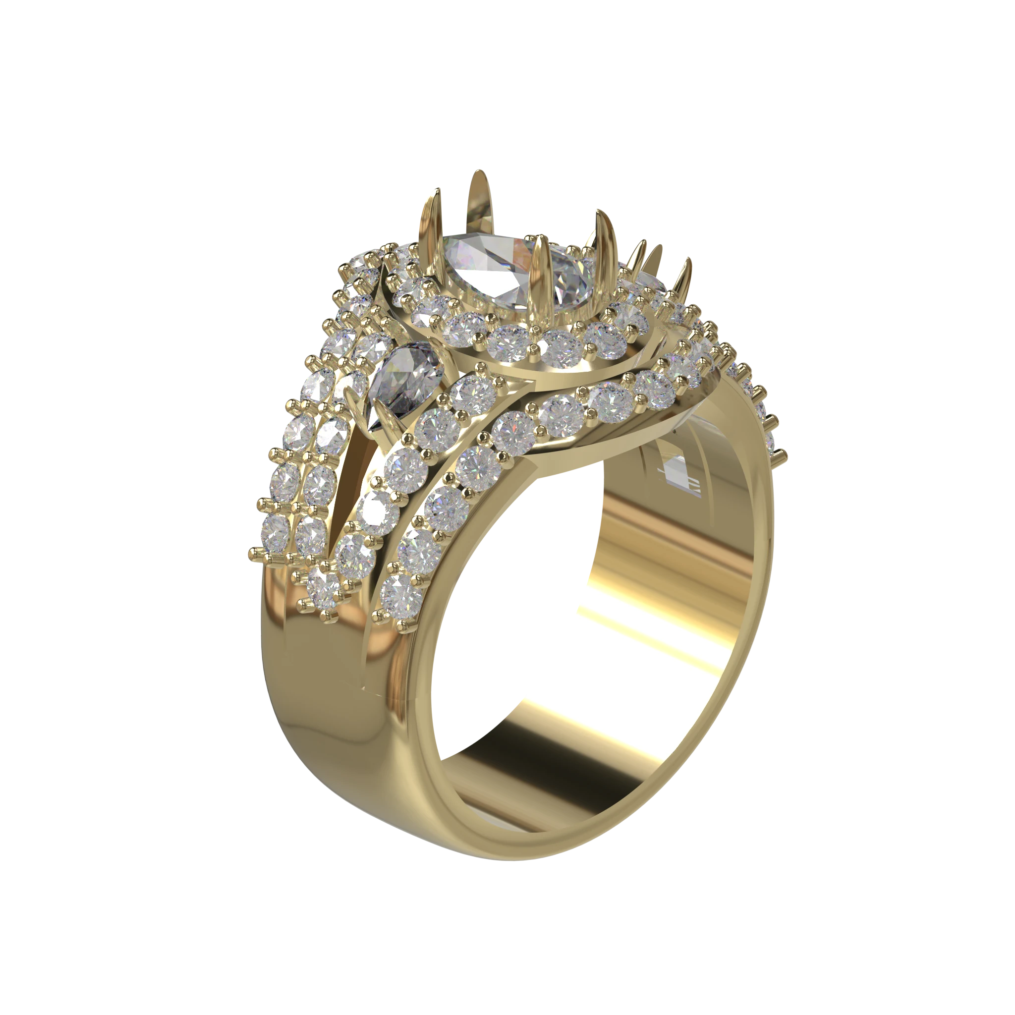 Engagement And Wedding Ring