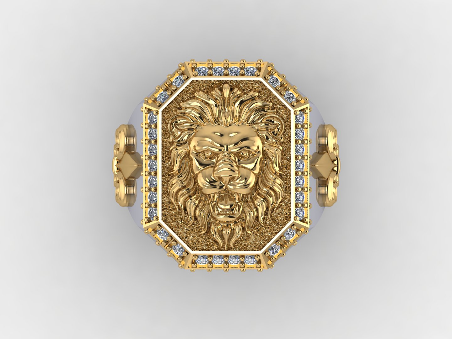 Lion Ring view 2