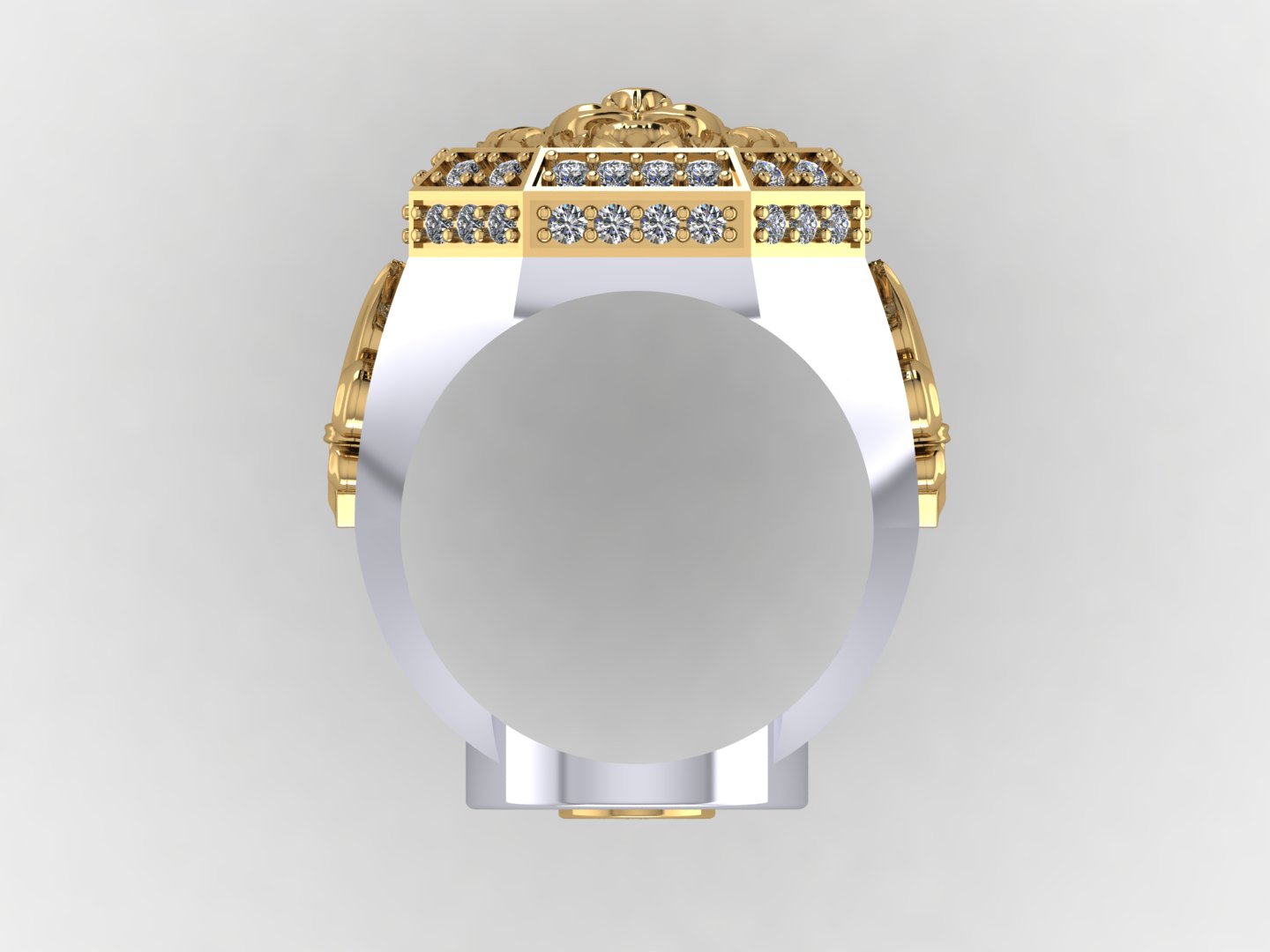 Lion Ring view 3