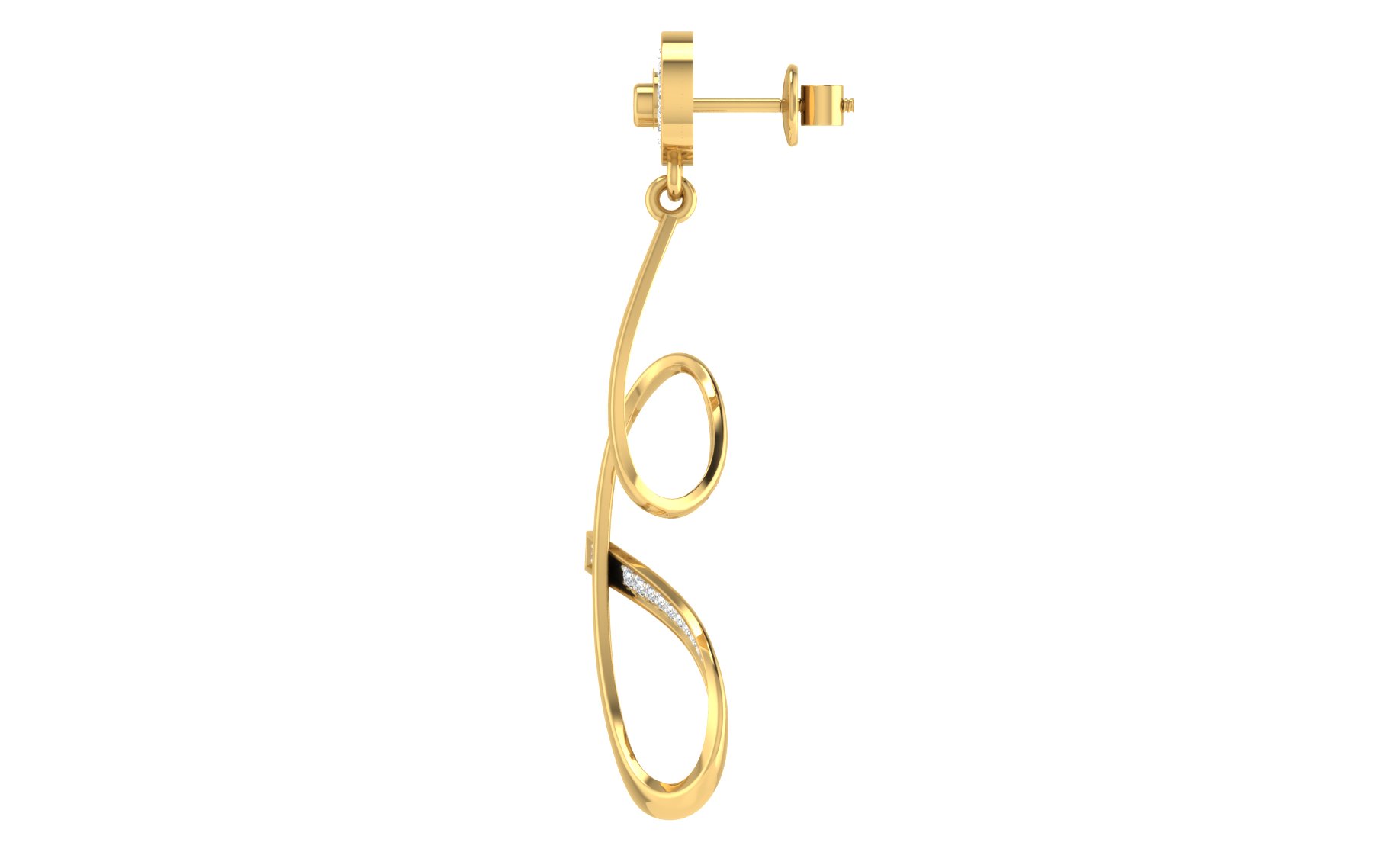 Earrings view 2