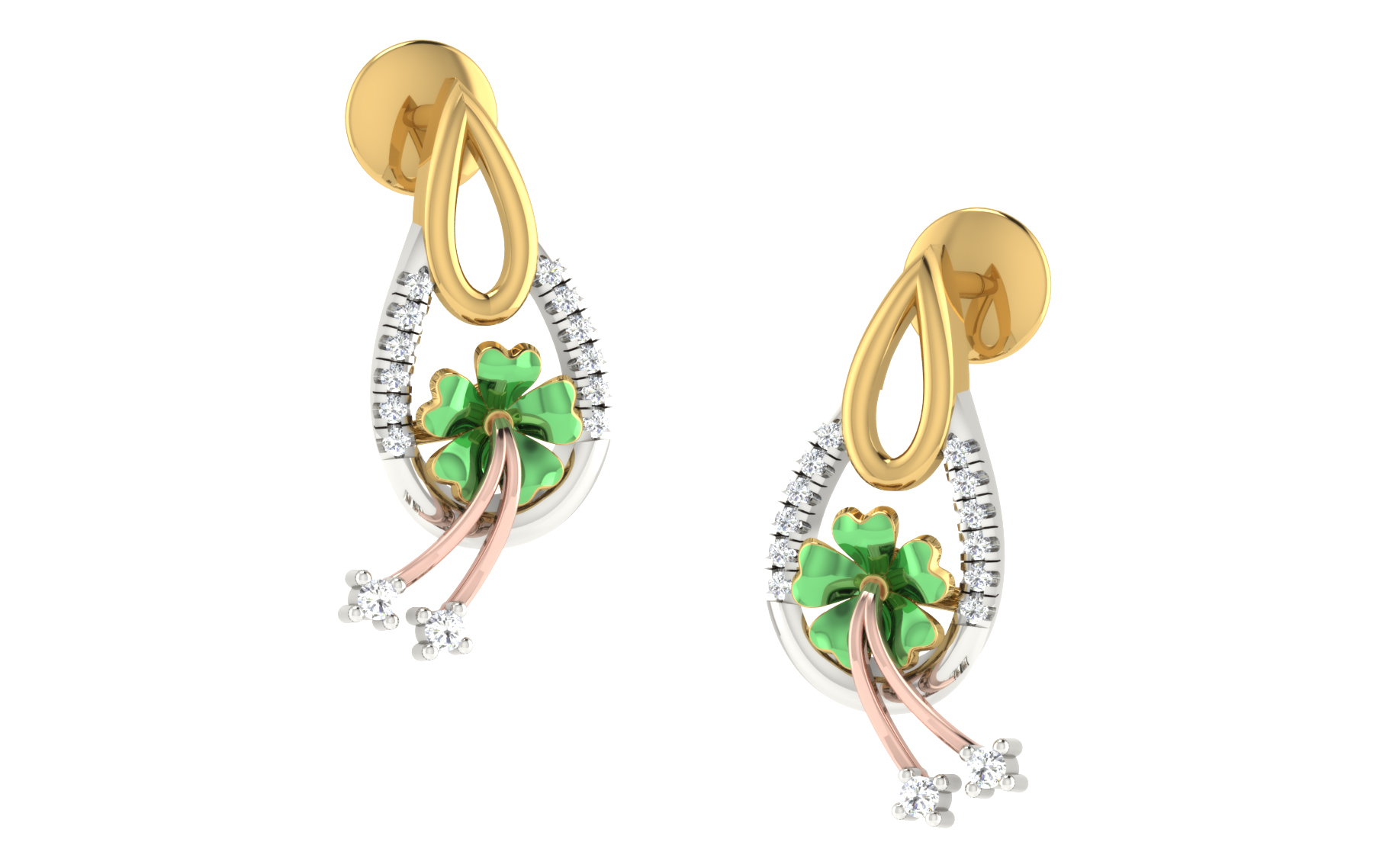 Earrings Pendant Set view 2