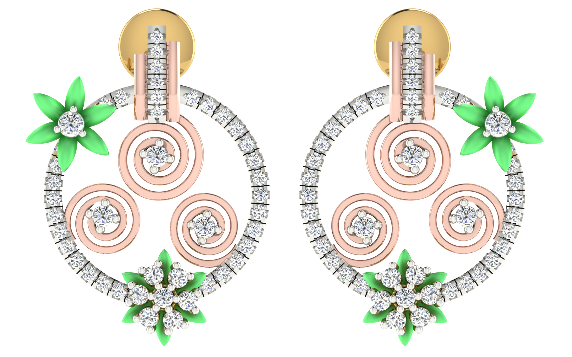 Earrings Pendant Set view 3