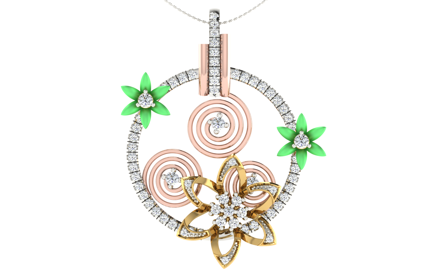 Earrings Pendant Set view 4