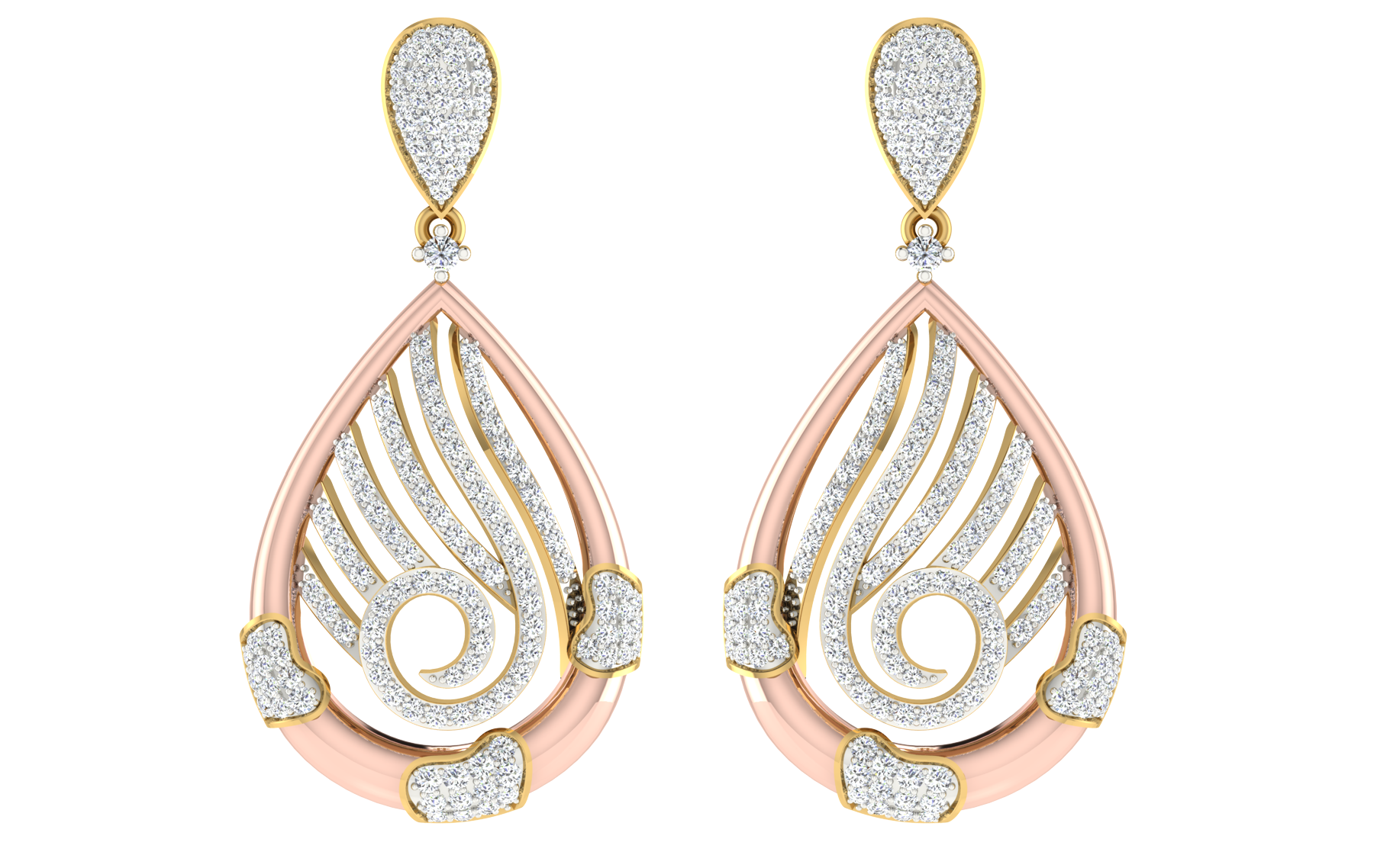 Earrings Pendant Set view 3
