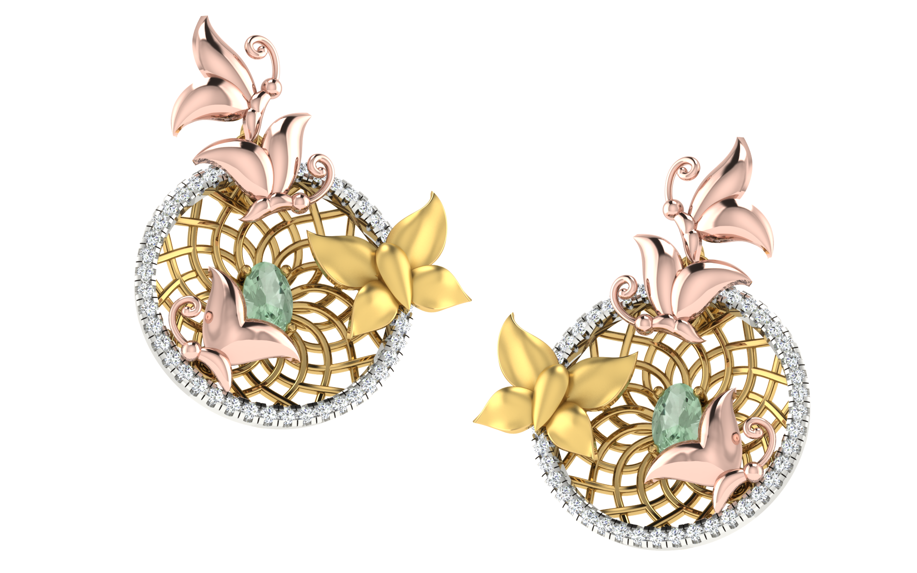 Earrings Pendant Set view 2