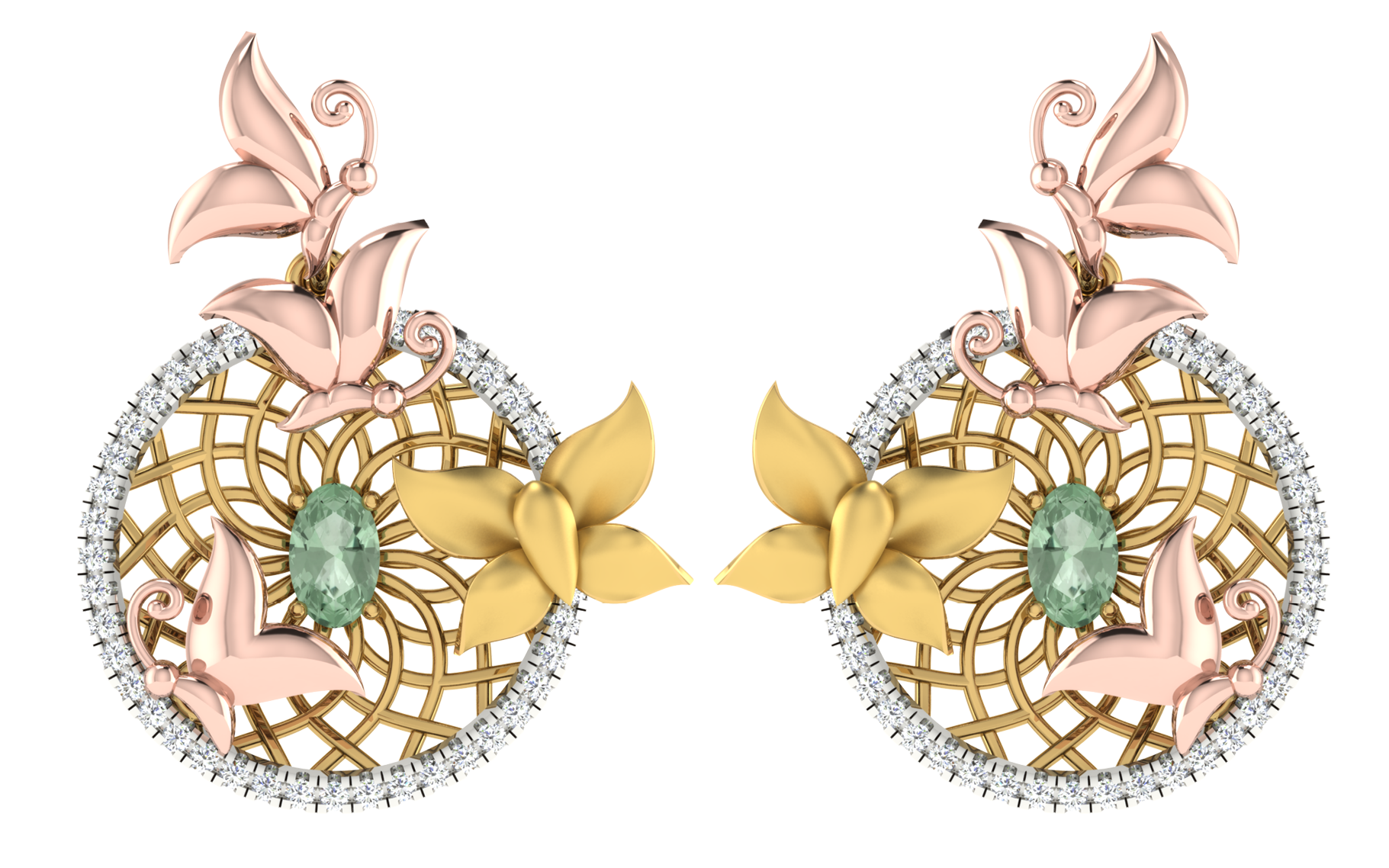 Earrings Pendant Set view 4