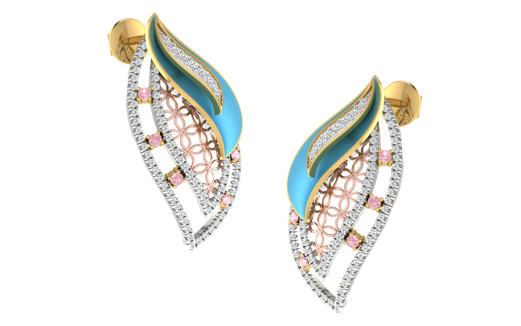 Earrings Pendant Set view 2