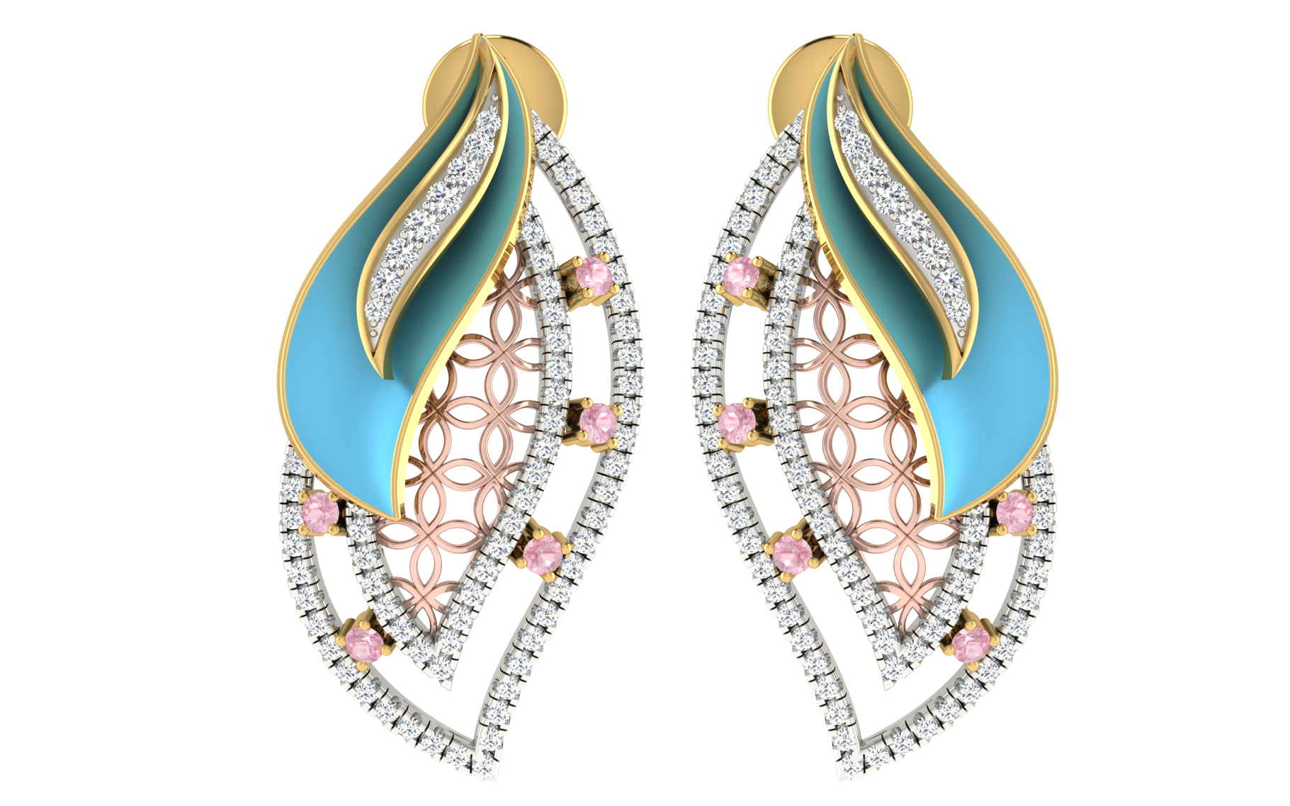 Earrings Pendant Set view 4