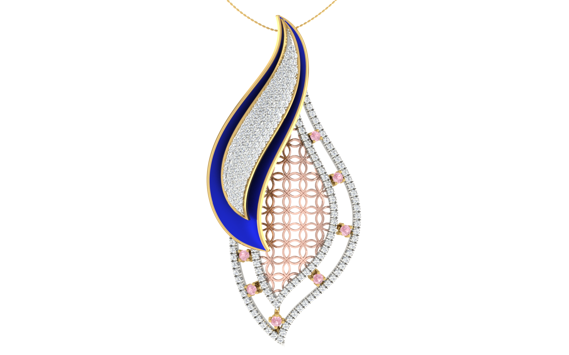 Earrings Pendant Set view 3