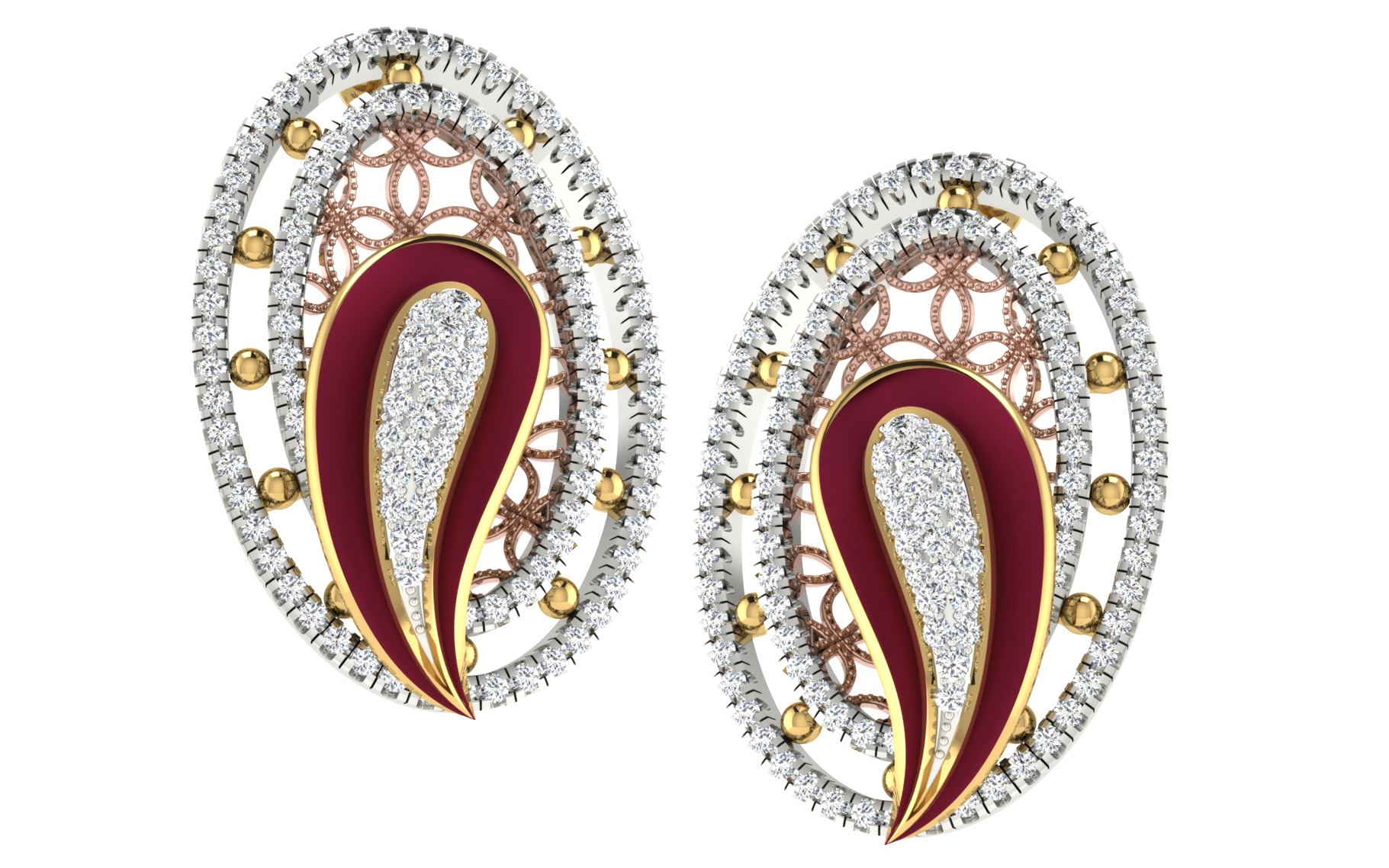 Earring Pendant Set