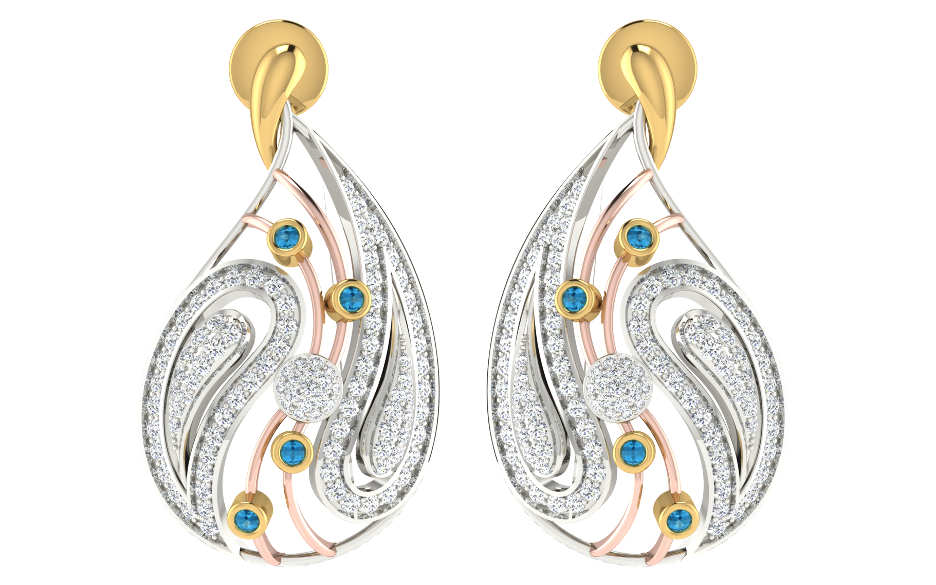 Earring Pendant Set view 4