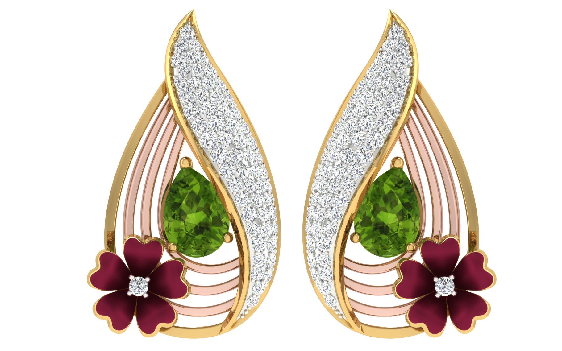 Earring Pendant Set view 3