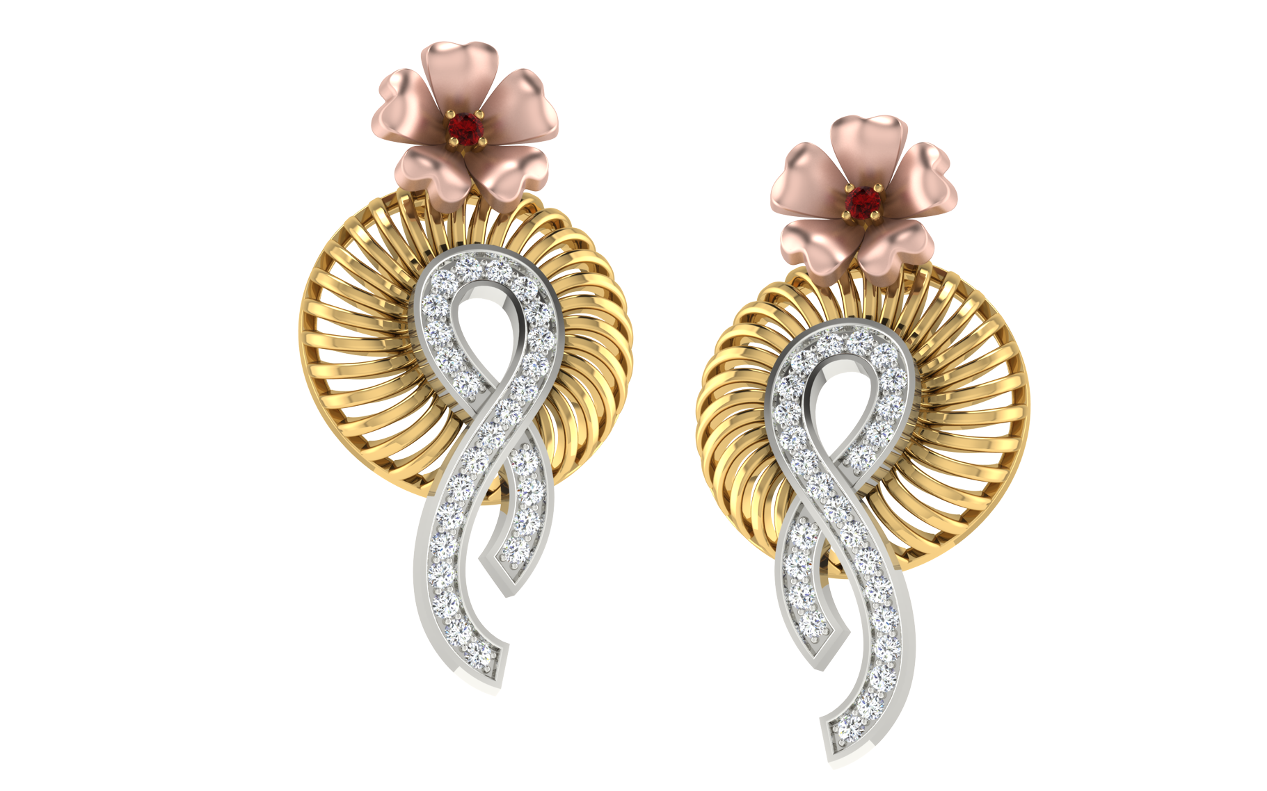 Earring Pendant Set view 2