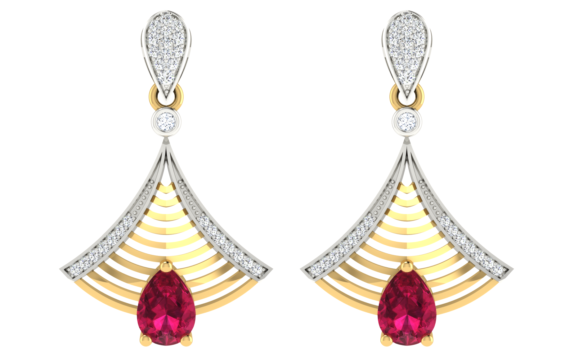Earring Pendant Set view 3
