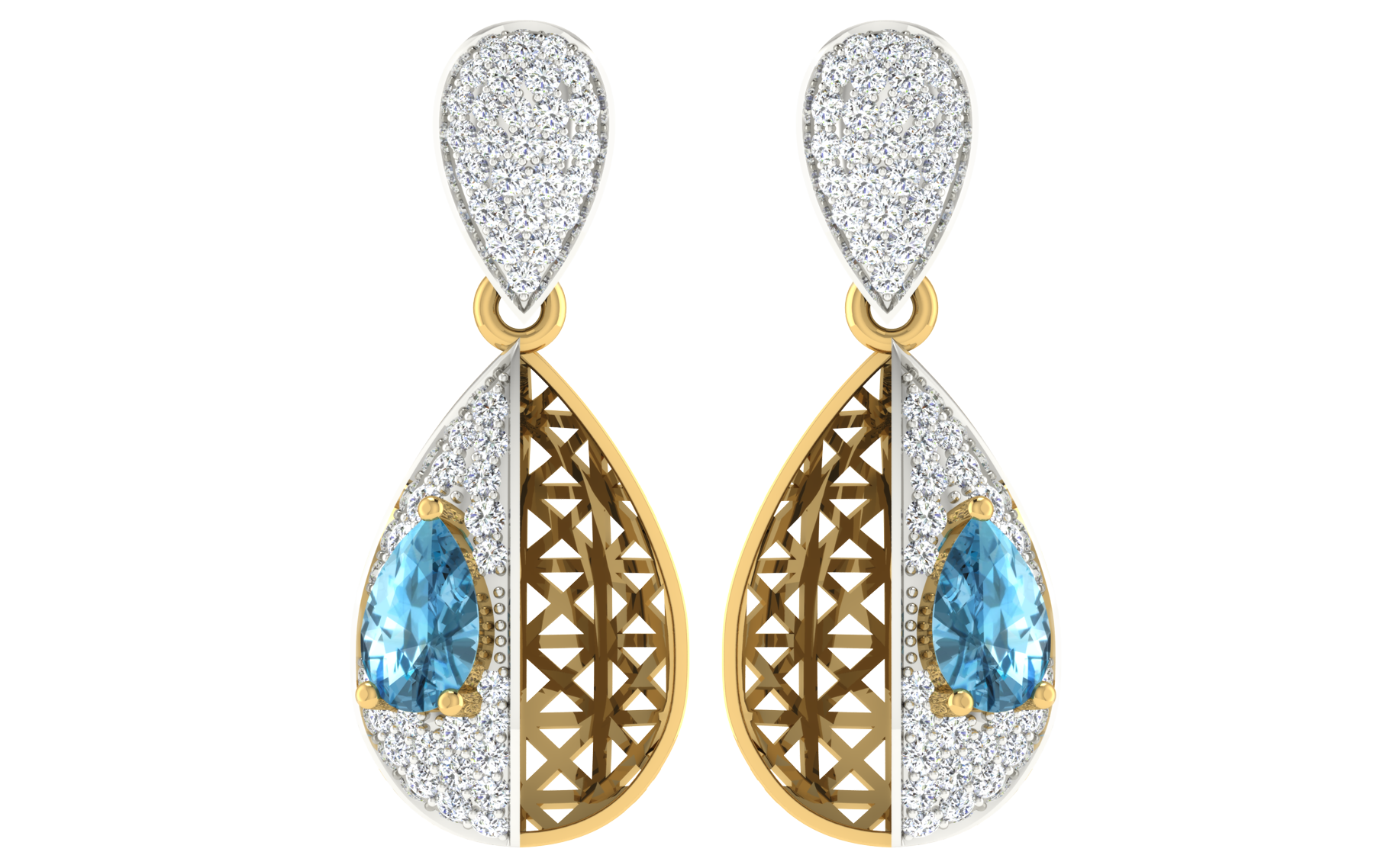 Earring Pendant Set view 4