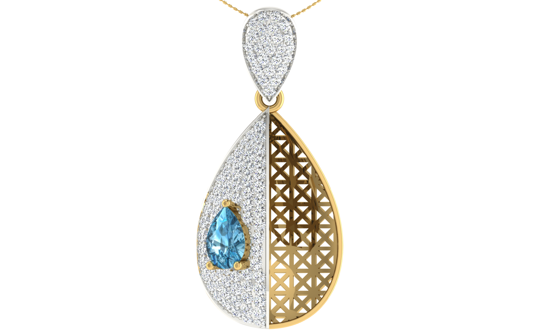 Earring Pendant Set view 3