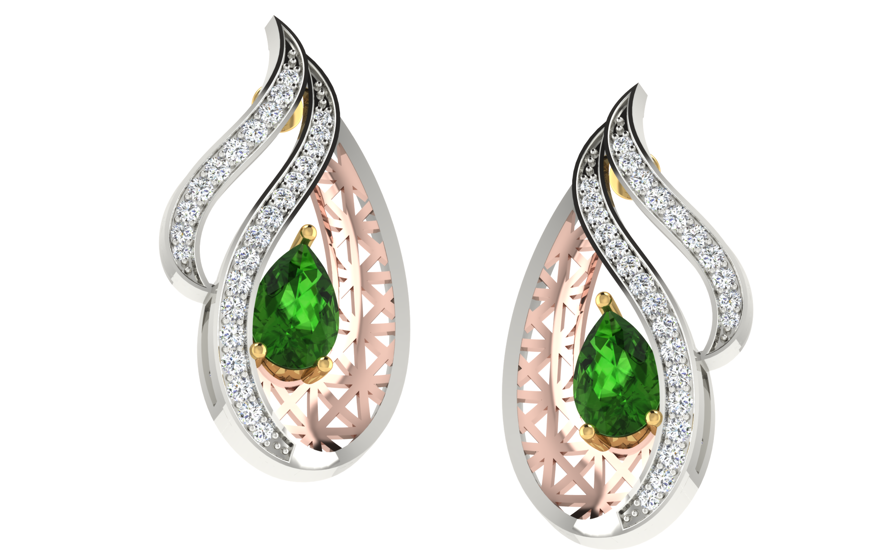 Earring Pendant Set view 2