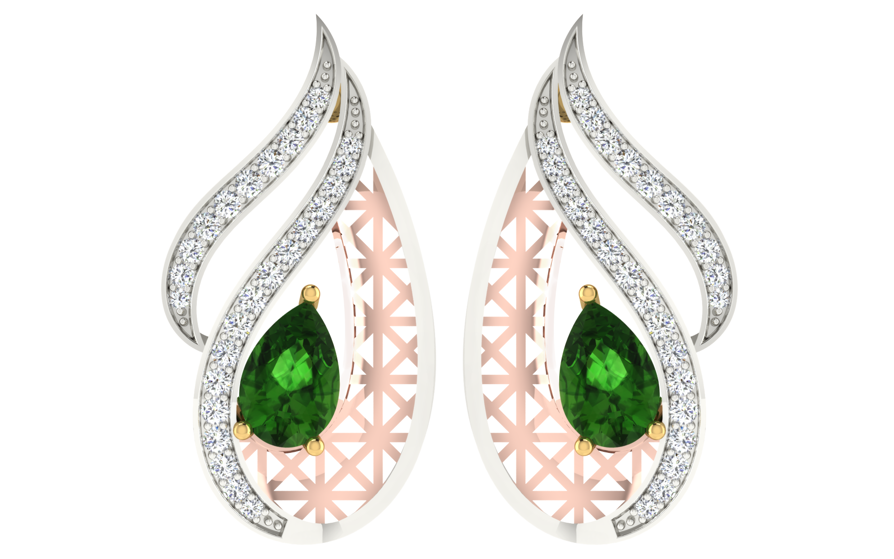 Earring Pendant Set view 4