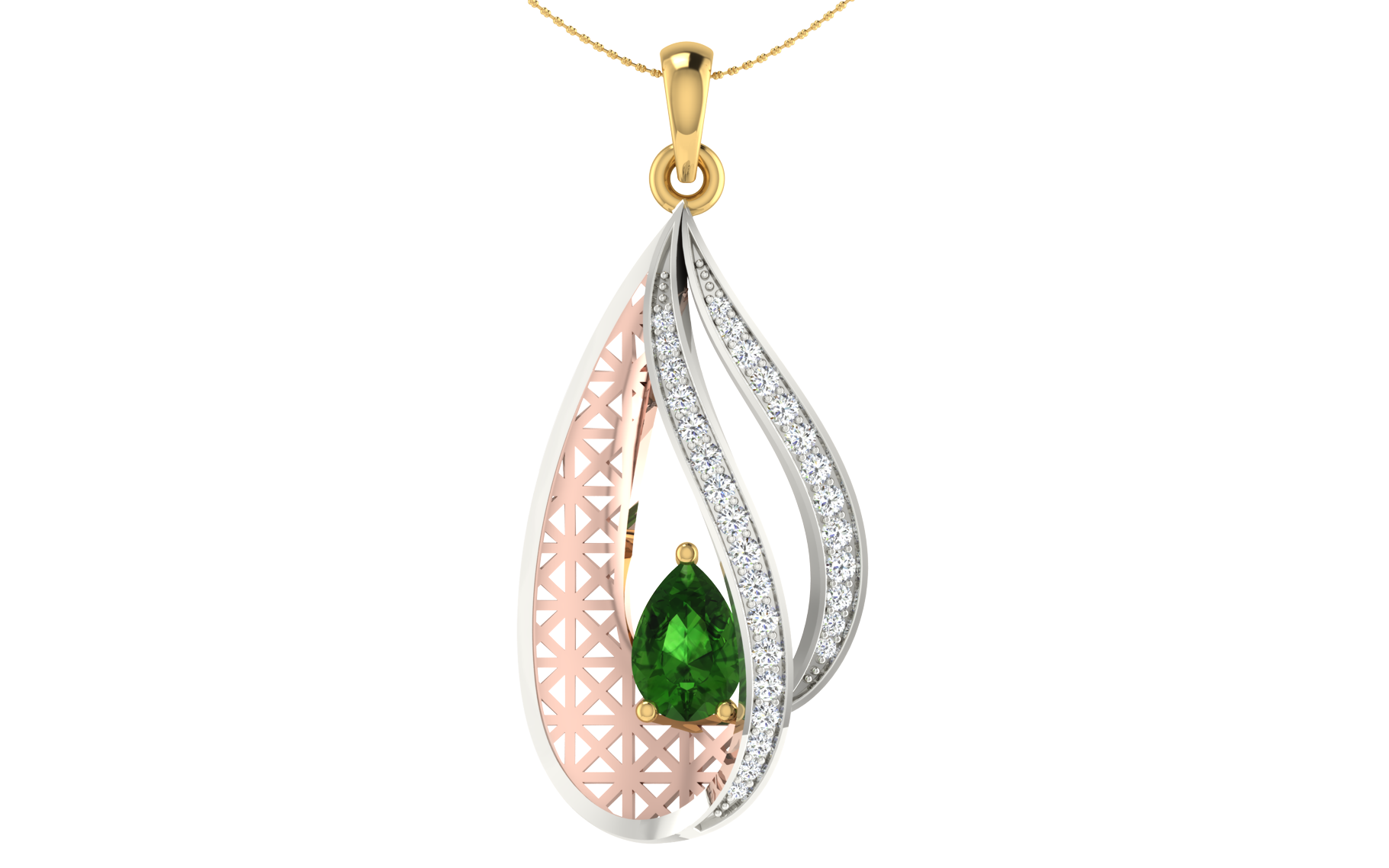 Earring Pendant Set view 3