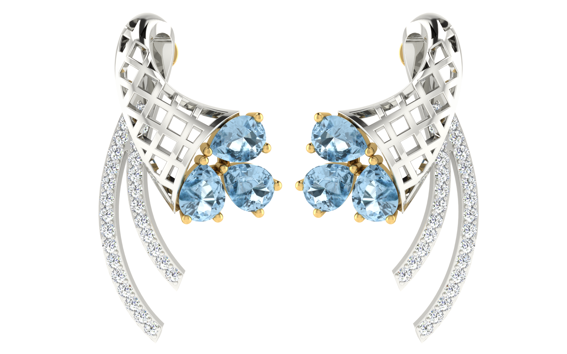 Earring Pendant Set view 3