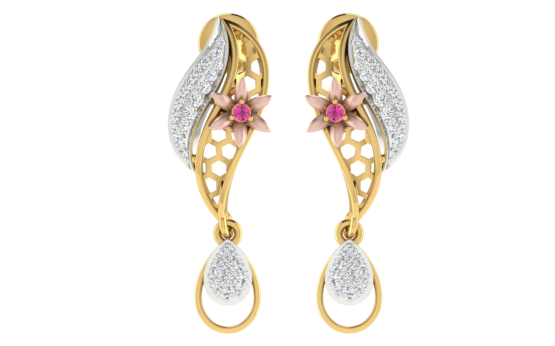 Earring Pendant Set view 2