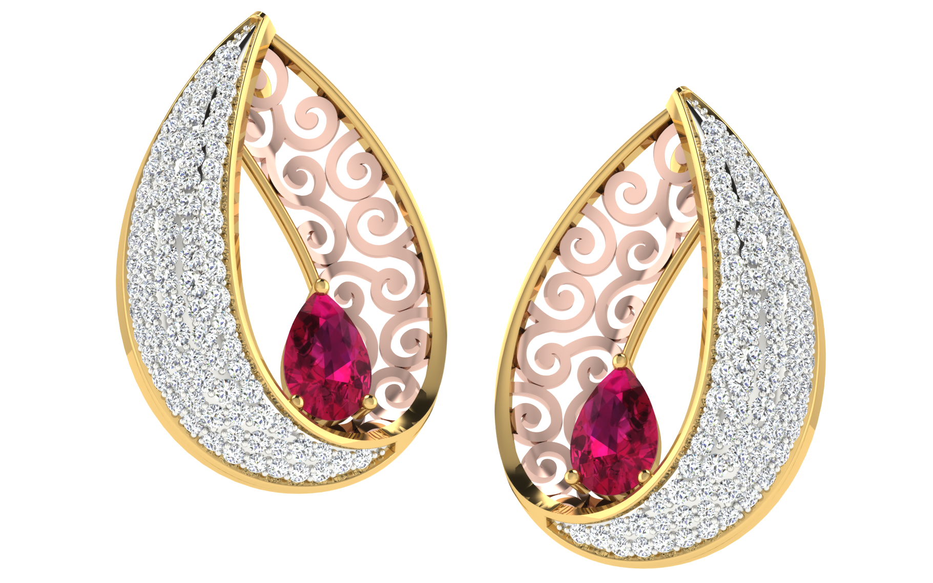 Earrings Pendant Set