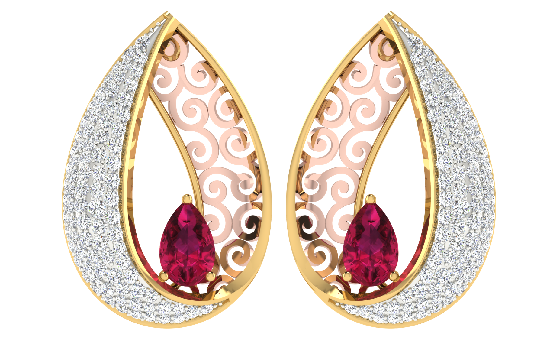 Earrings Pendant Set view 3