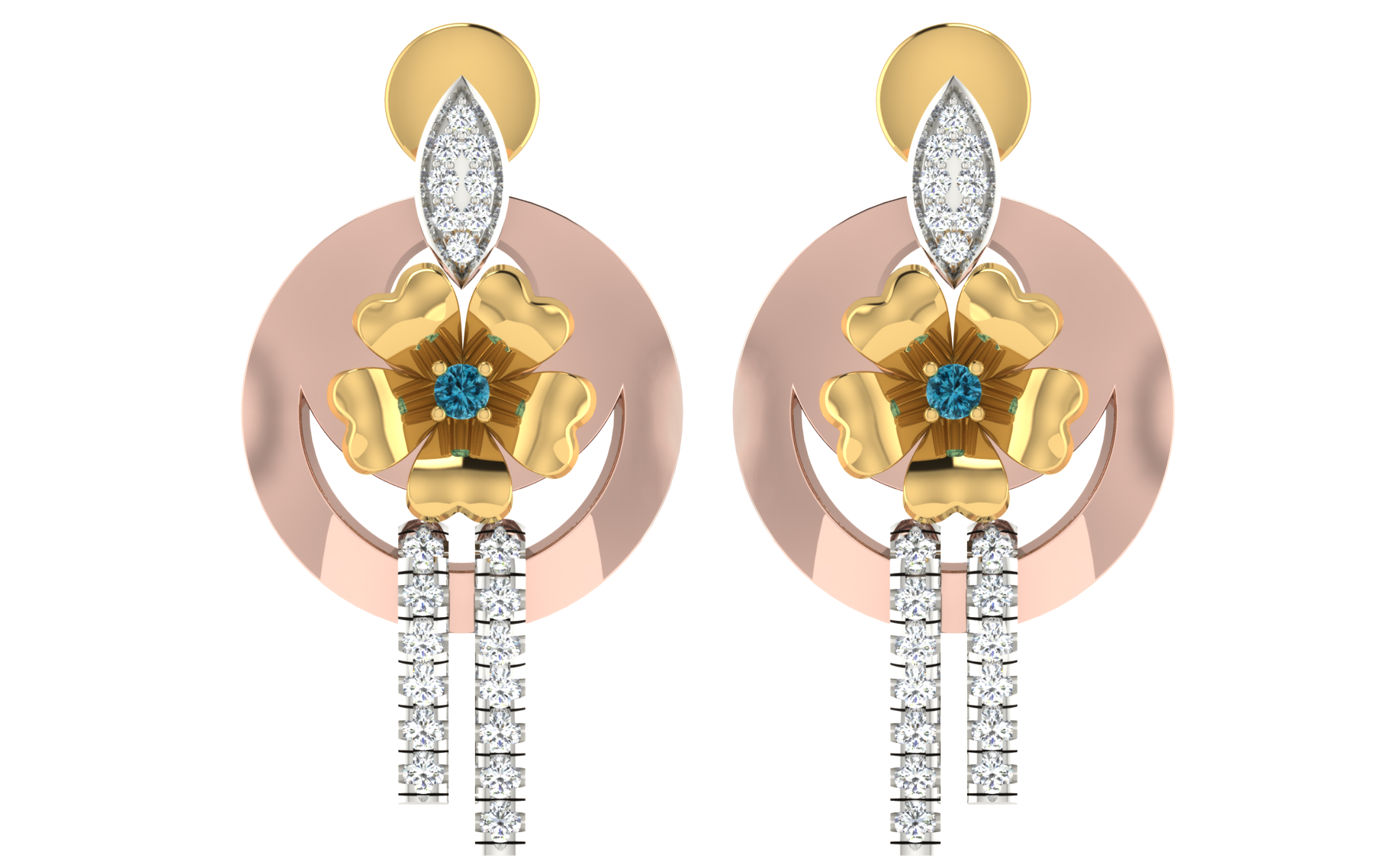 Earrings Pendant Set view 3