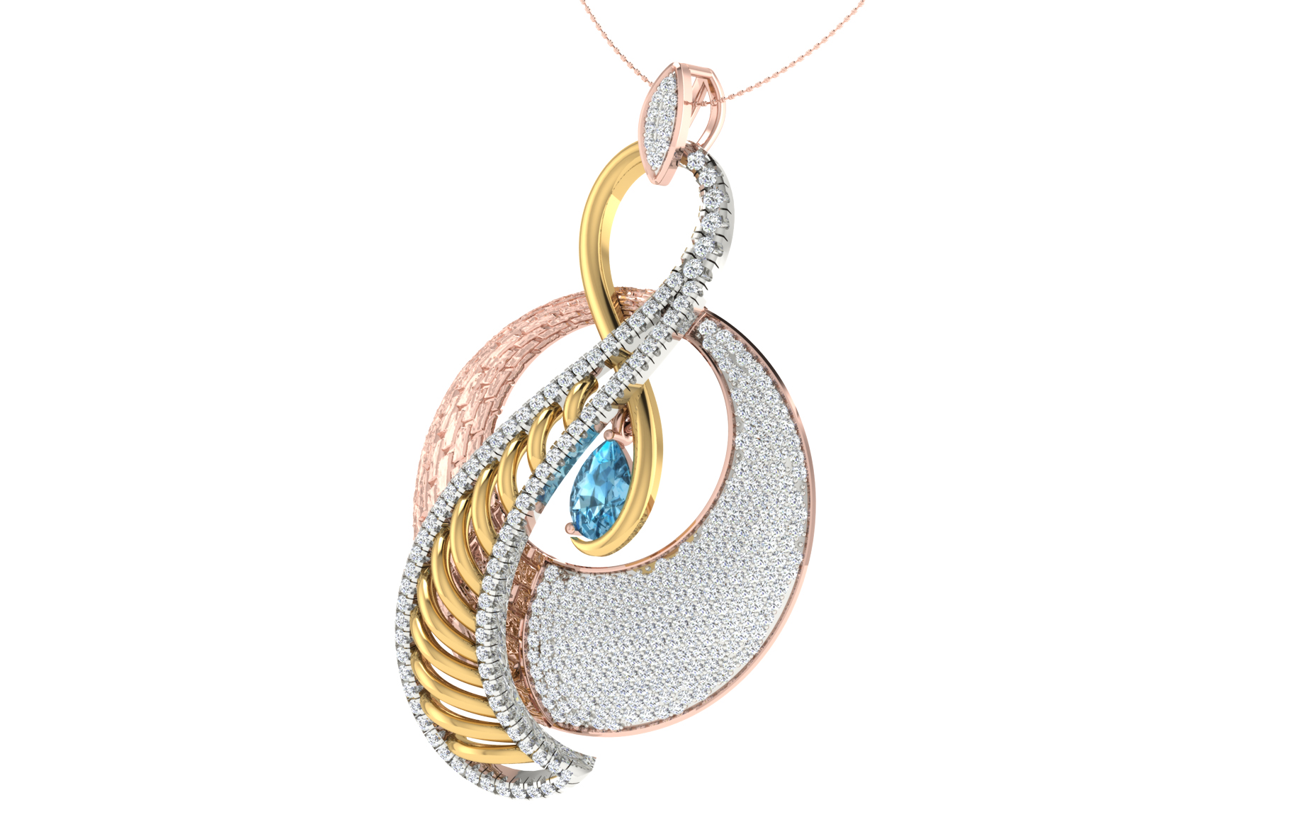 Earrings Pendant Set view 1