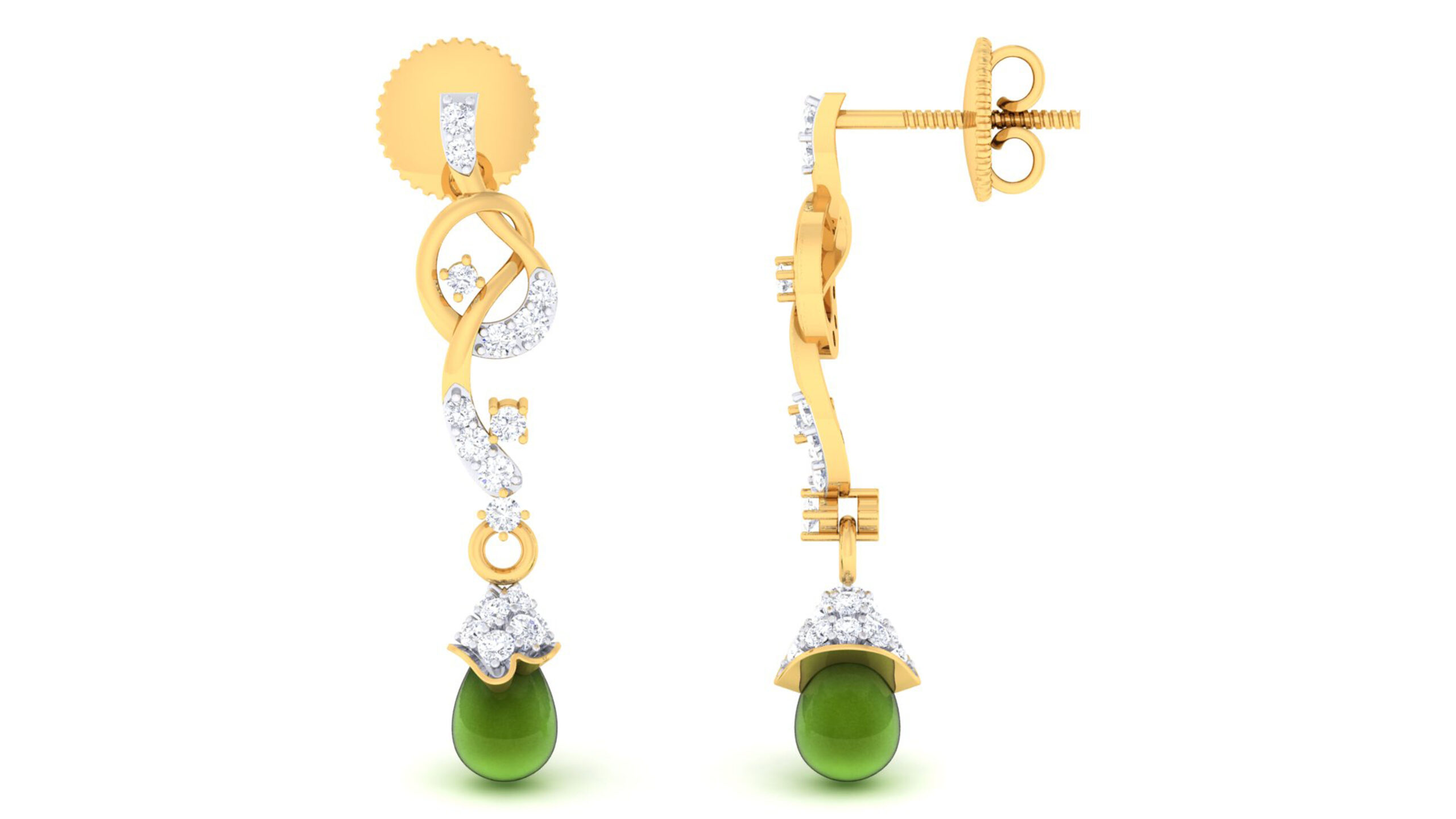 Earrings Pendant Set view 3