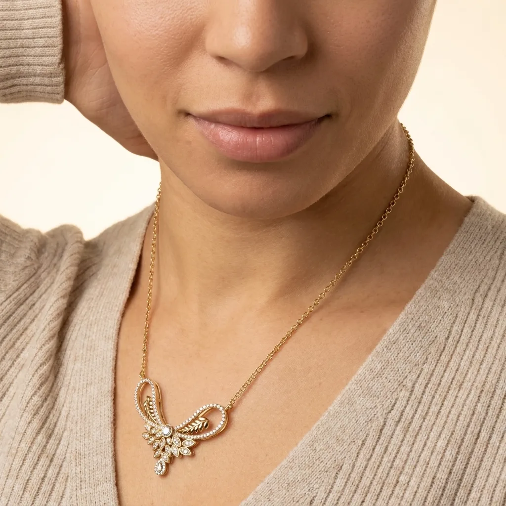 Necklace view 3