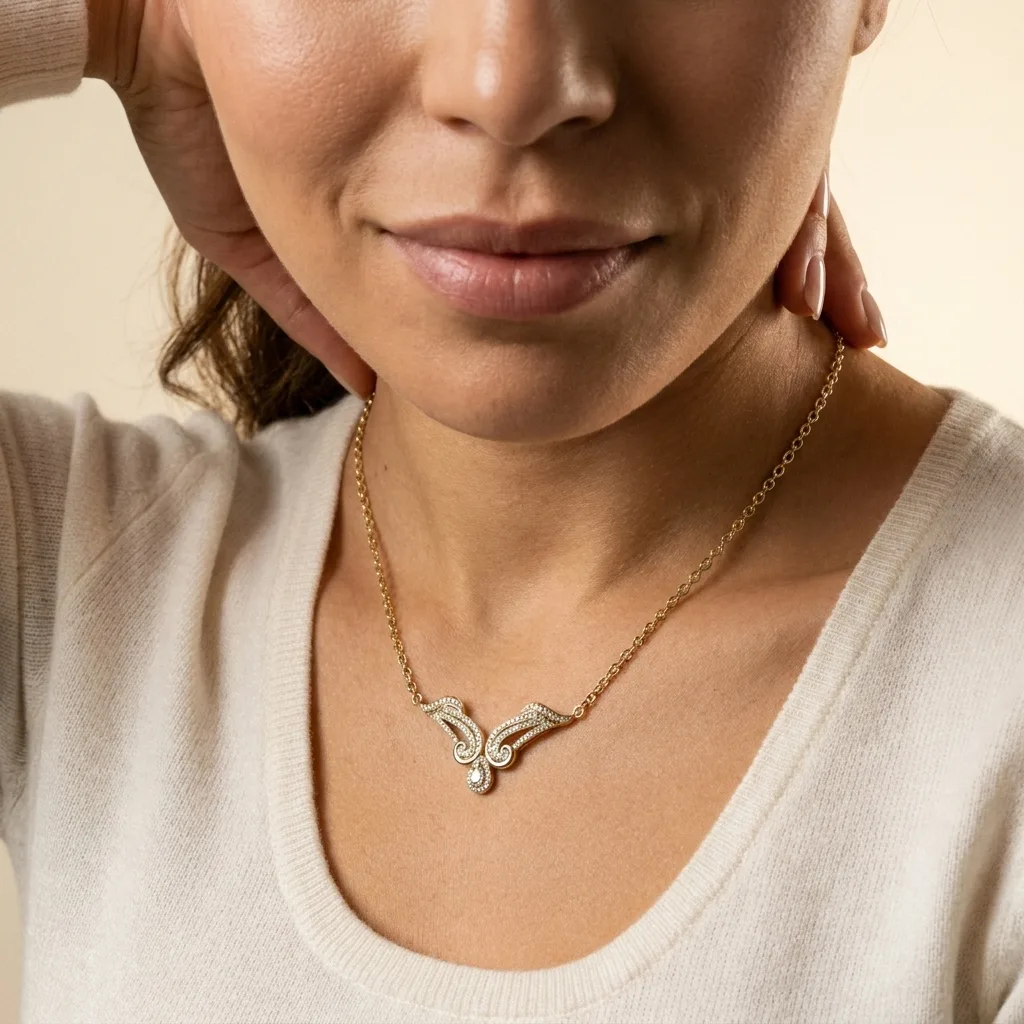 Necklace view 3