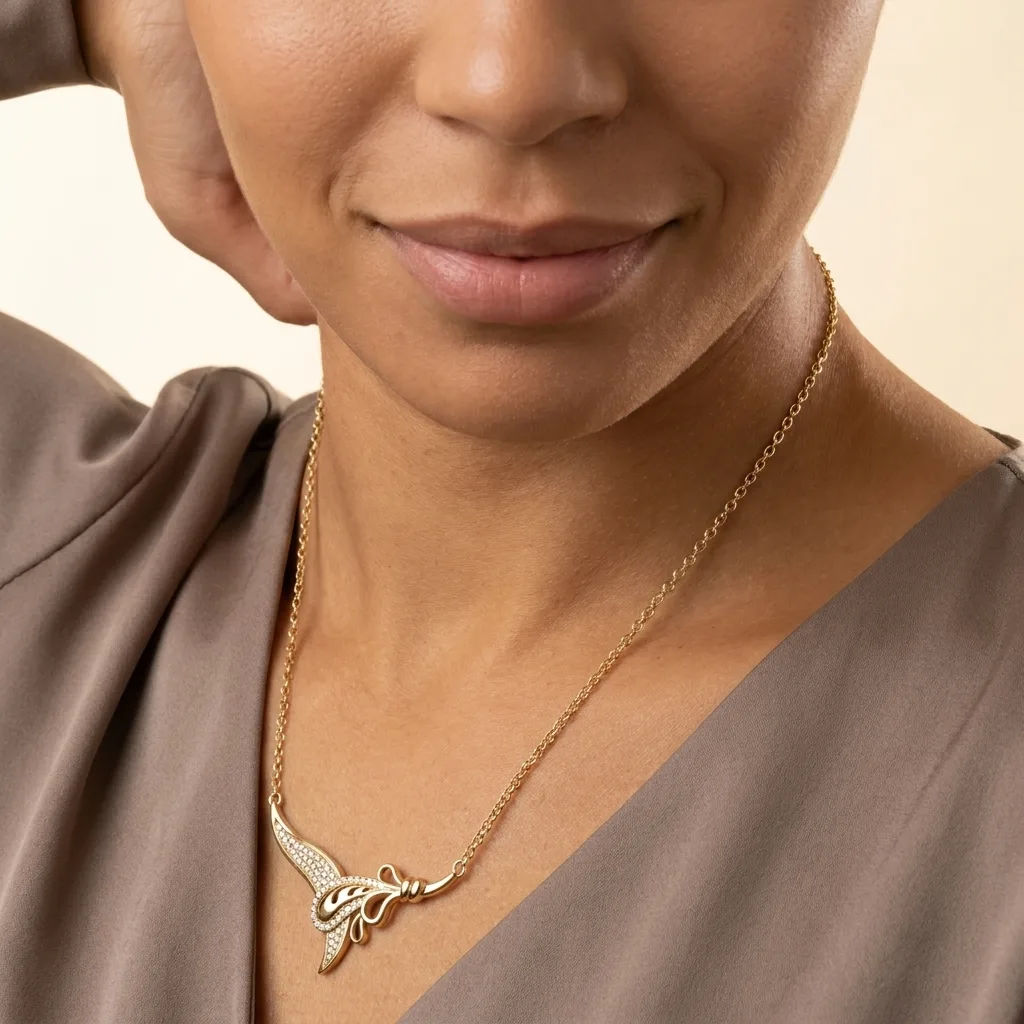 Necklace view 3