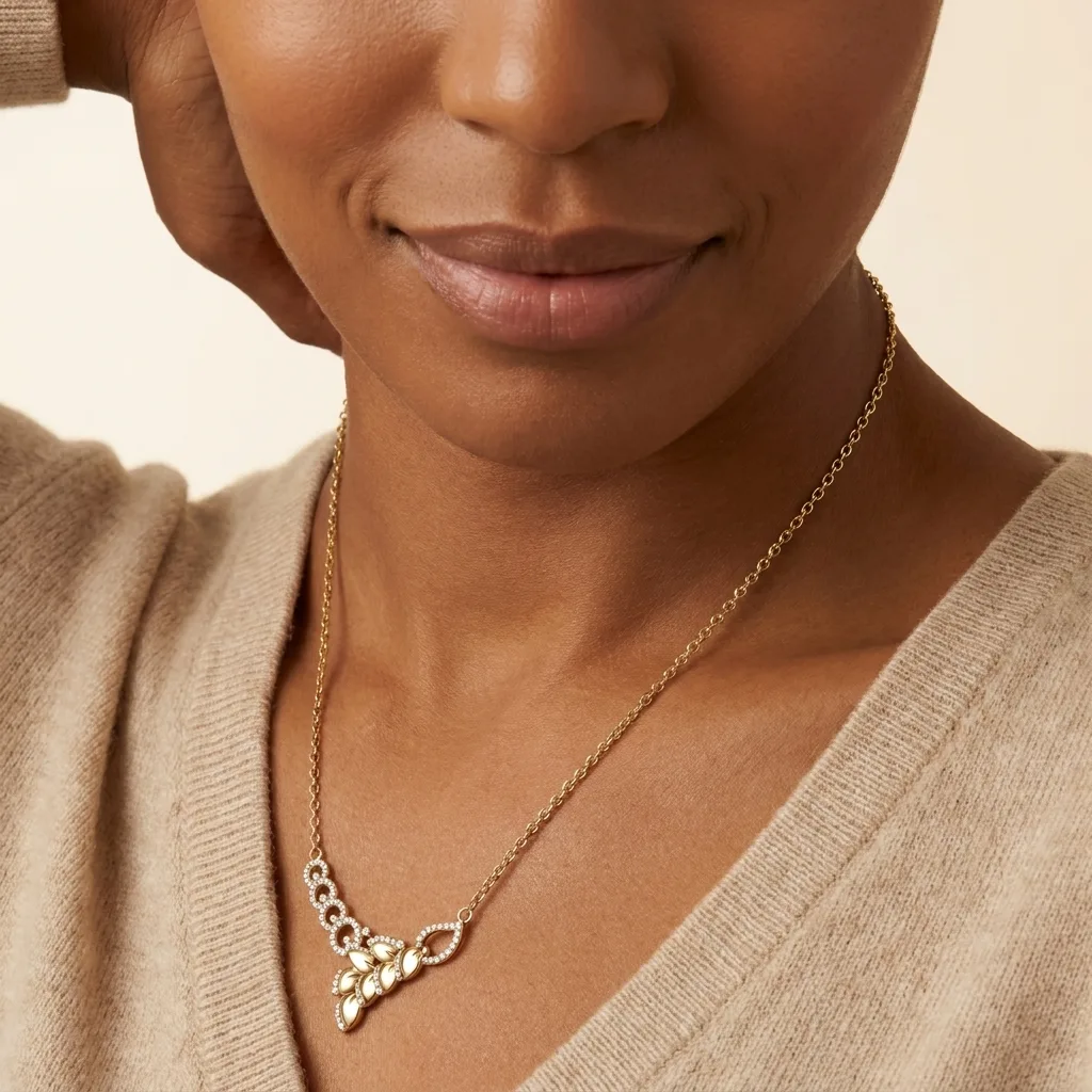 Necklace view 3