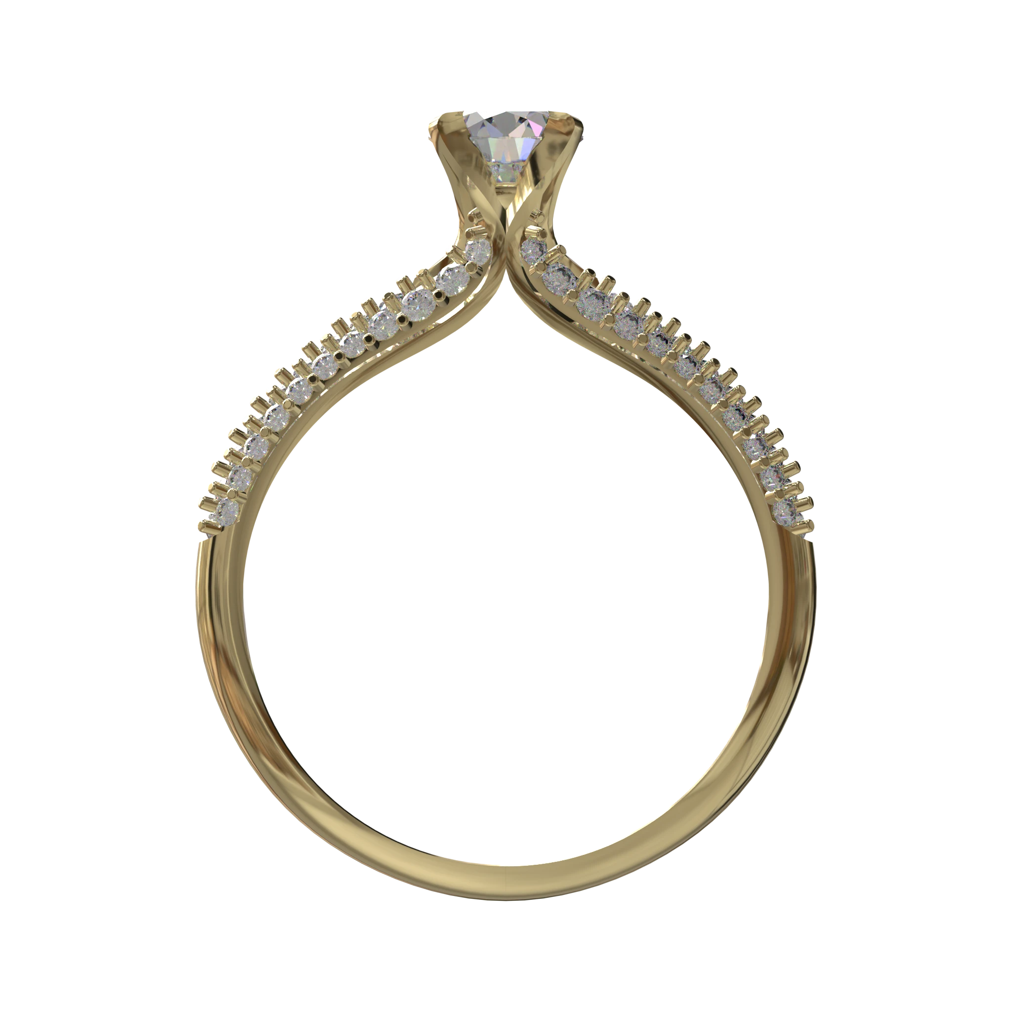 Engamentent Ring view 2