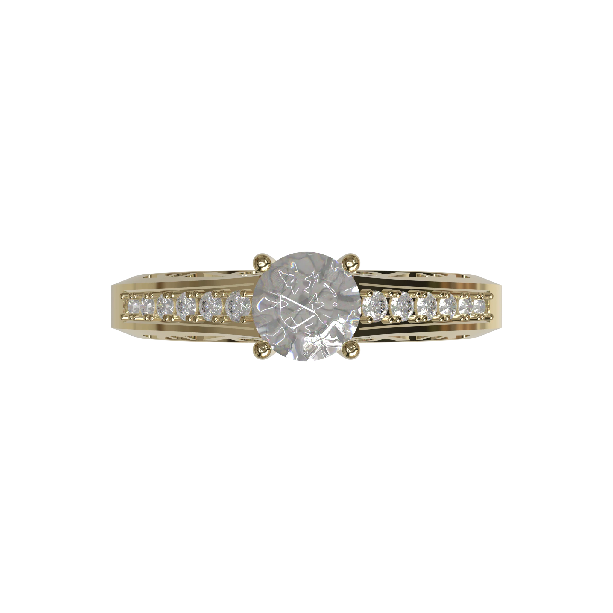 Engamentent Ring view 4