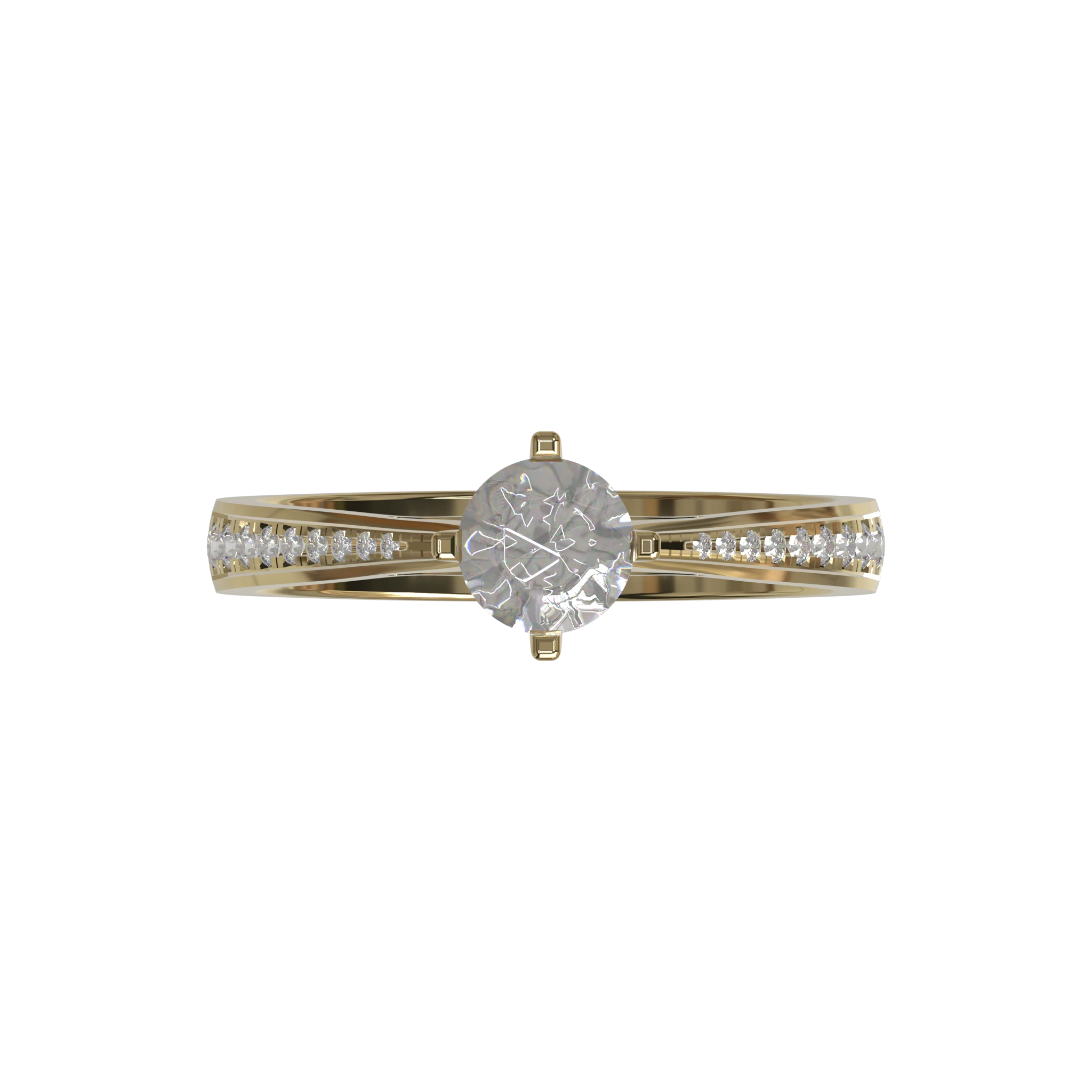 Engamentent Ring view 4